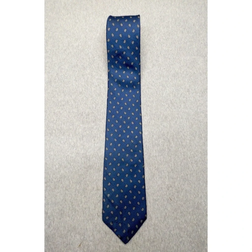 Vtg Liberty Of London Silk Paisley Neck Tie Business‎ Professional Office Preppy